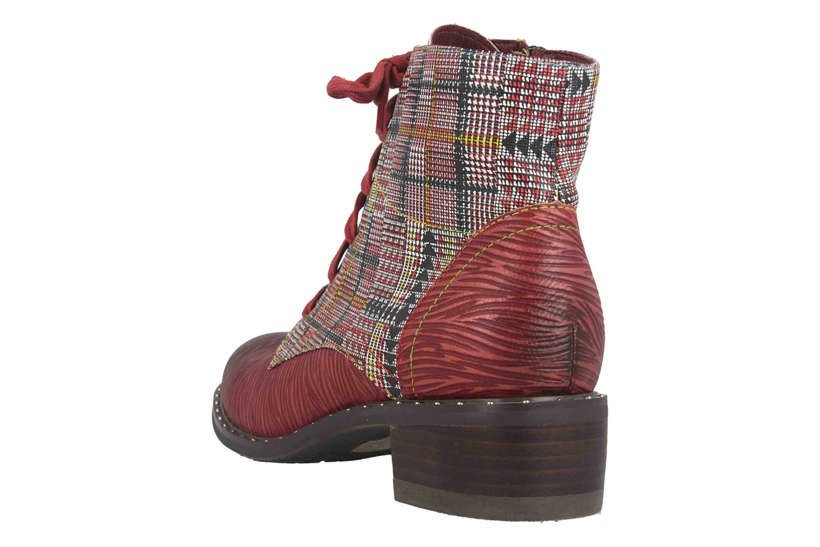 SPRING FOOTWEAR SPRING FOOTWEAR STIEFEL MAZOYA DAMENSCHUHE ÜBERGRÖSSEN ROT