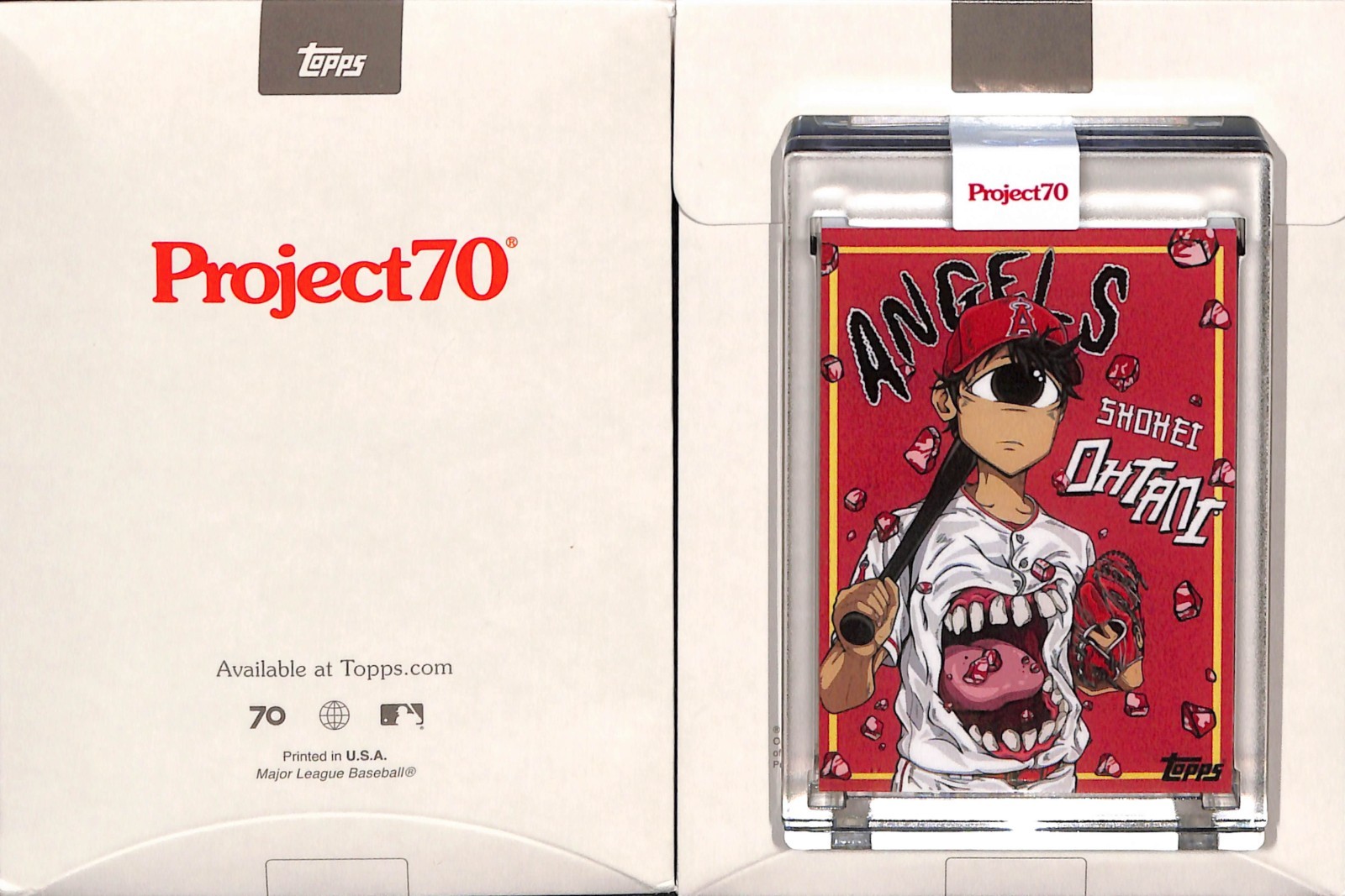 Shohei Ohtani Project70カード 832 Topps Project70® Card 832 - Shohei Ohtani by Distortedd