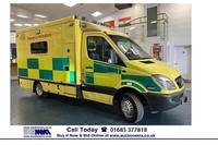 2012 - 12 - MERCEDES SPRINTER 516 2.2CDI 163PS AUTO MACNEILLIE BODY AMBULANCE