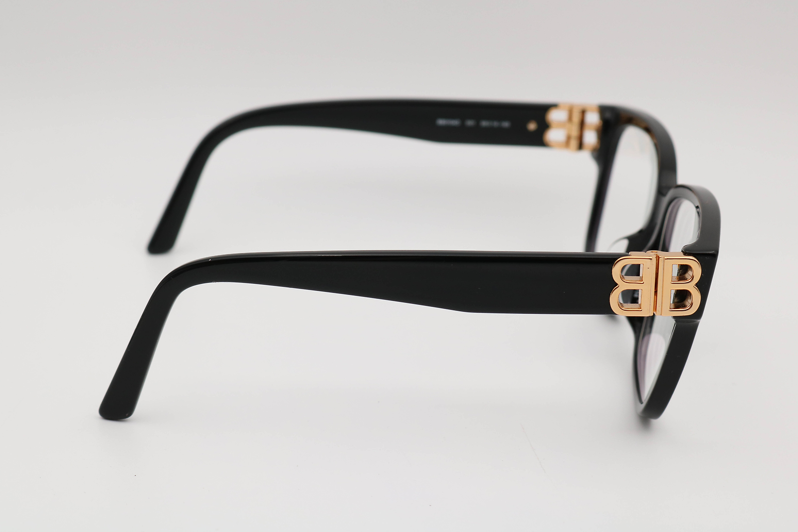 Balenciaga Bb01040 001 Black Square Eyeglasses Frames 56-14
