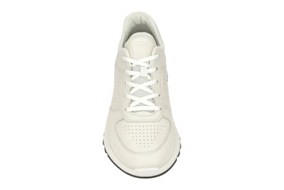 ECCO ECCO EXOSTRIDE HERRENSCHUHE - SPORTLICHE HALBSCHUHE - SCHNÜRSCHUHE WEISS NEU