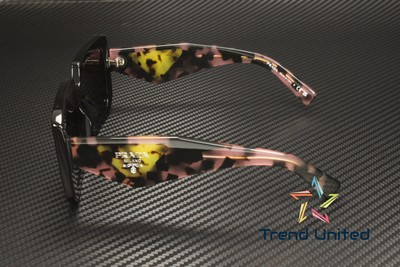 PRADA PRADA PR 23YSF 1AB5S0 BLACK DARK GREY 52 MM WOMEN'S SUNGLASSES