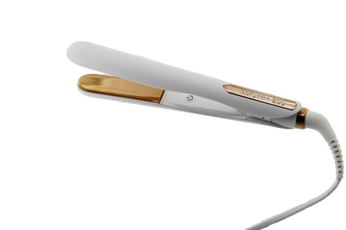 Kristin Ess Hair Titanium Mini Travel Flat Iron  for Short Hair  3/4 Inch Plates