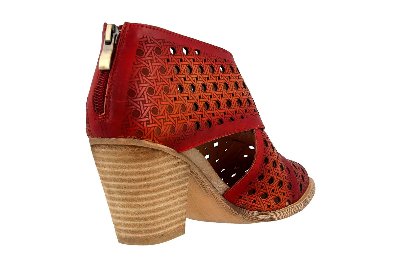 SPRING FOOTWEAR SPRING FOOTWEAR PUMPS GHALNA-RD DAMENSCHUHE ÜBERGRÖSSEN ROT