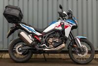 2024 HONDA CRF1100 AFRICA TWIN DCT ES - WHITE - 1154 MILES