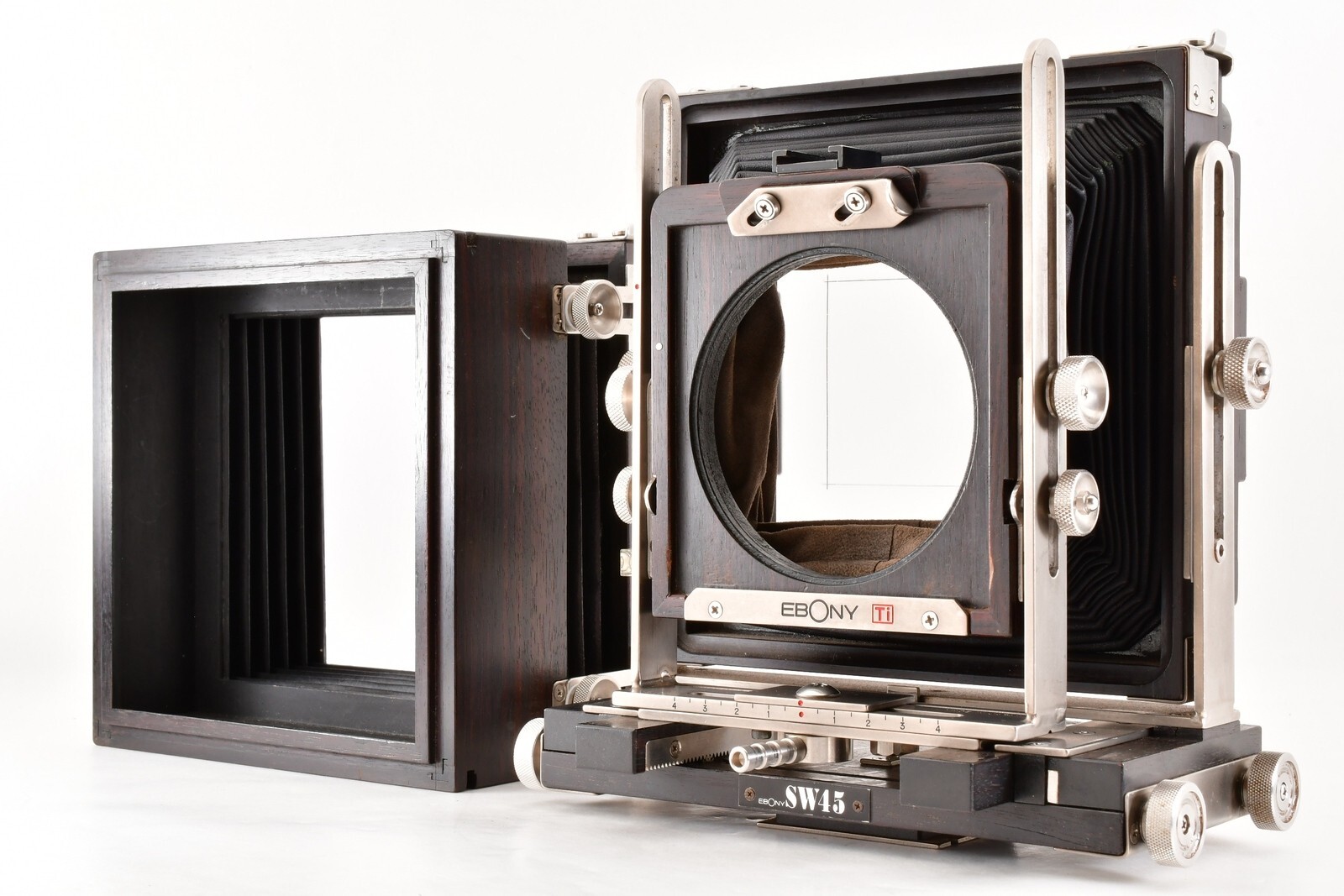 N MINT+】 EBONY SW45 Ti Titan 4x5 Large Format Film Camera