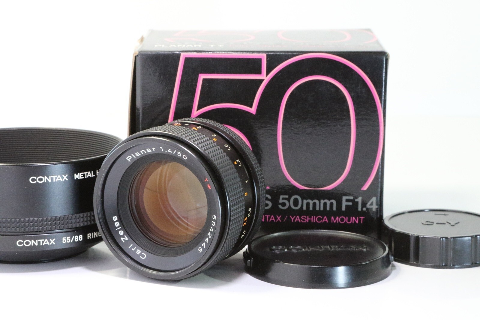 CONTAX Carl Zeiss Planar 50ｍｍ F1.4 AEJ CONTAX Carl Zeiss Planar 50mm f/1.4 T* AEJ [Excellent] | eBay