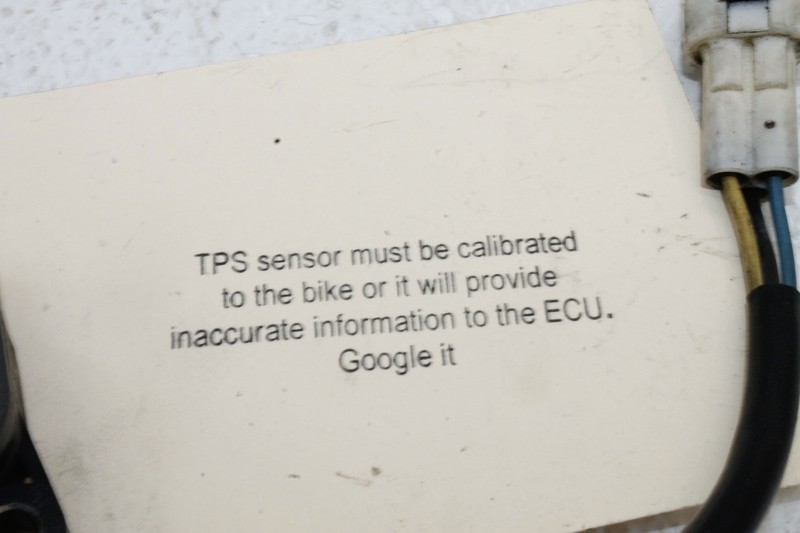 03総04 03-04 GSXR 1000 TPS THROTTLE POSITION SENSOR PRIMARY MAIN