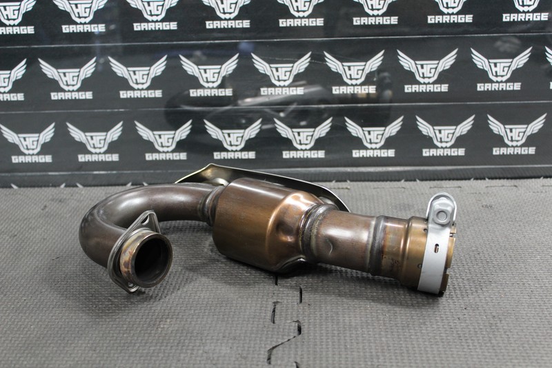 2022 KAWASAKI KX250X OEM EXHAUST PIPE CHAMBER HEADER 180881682 hggarage