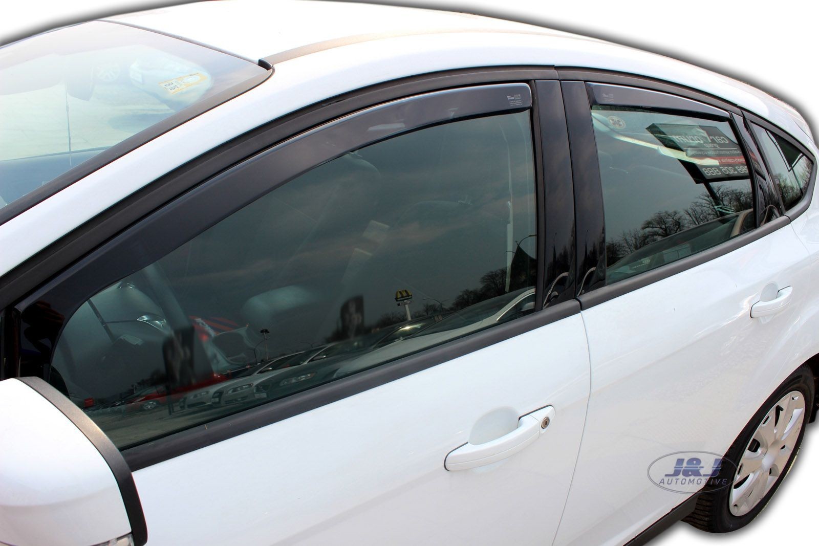 FORD FOCUS MK3 Saloon Hatchback 4/5D 20112018 4pc Wind Deflectors