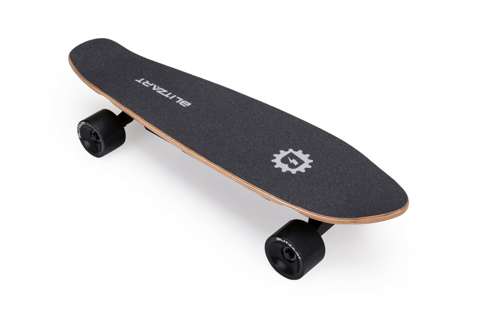 BLITZART Mini Flash 28" Electric Skateboard Hub-Motor 2.9" Wheels 12mph
