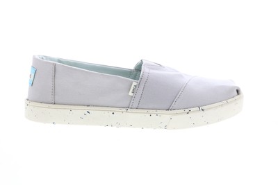 Toms Classic 10015266 Мужские серые холщовые кроссовки без шнурков Lifestyle 9.5