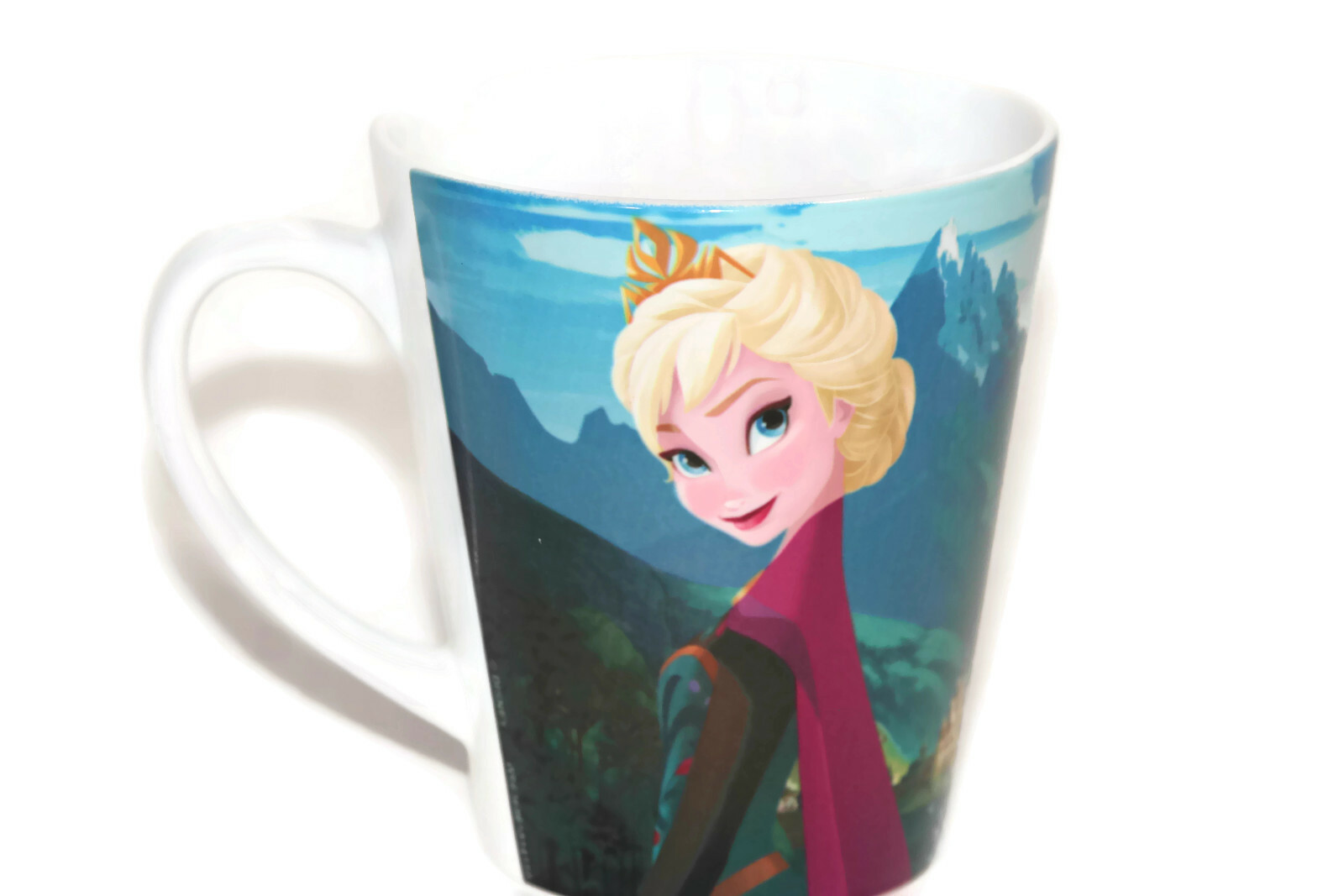 Disney Parks Queen Elsa Frozen Coffee Mug
