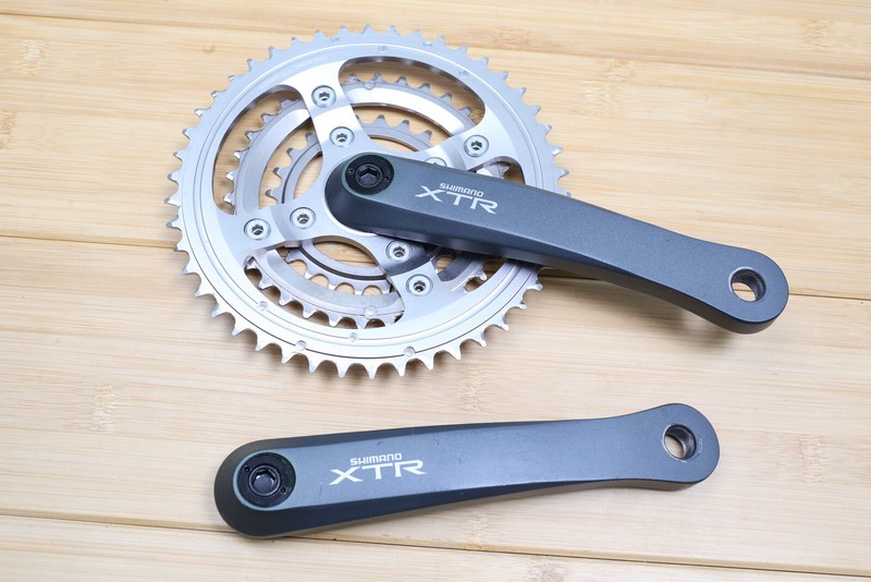 Shimano XTR FC-M951 8 Speed Triple Crankset 46-34-24 Octalink M950 3x8 175mm