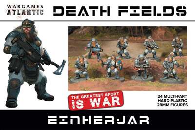 EINHERJAR DEATH FIELDS BY WARGAMES ATLANTIC 28mm Wargame Miniatures