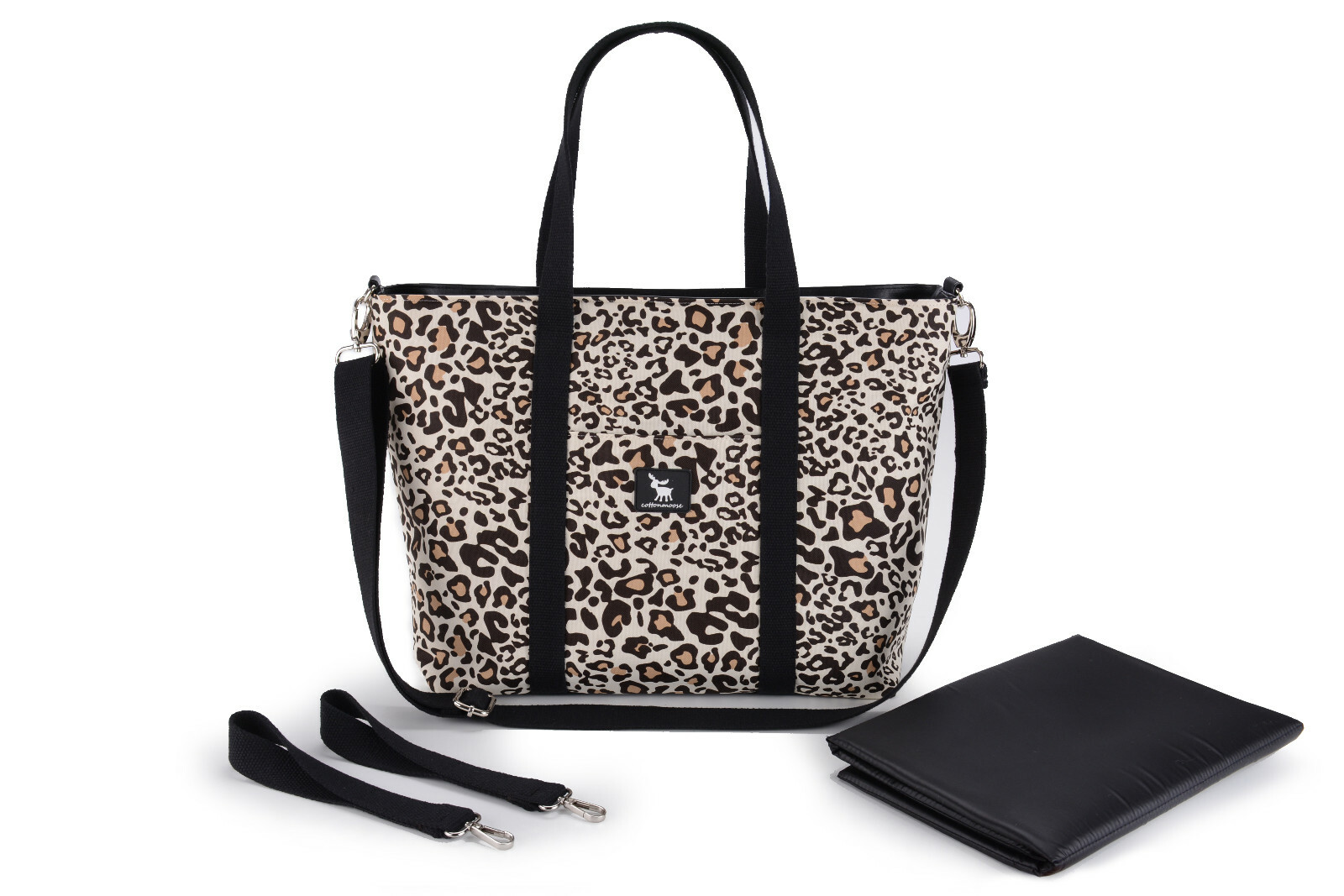 Wickeltasche Tasche Einkaufstasche Cottonmoose Shopper Bag für alle Kinderwagen