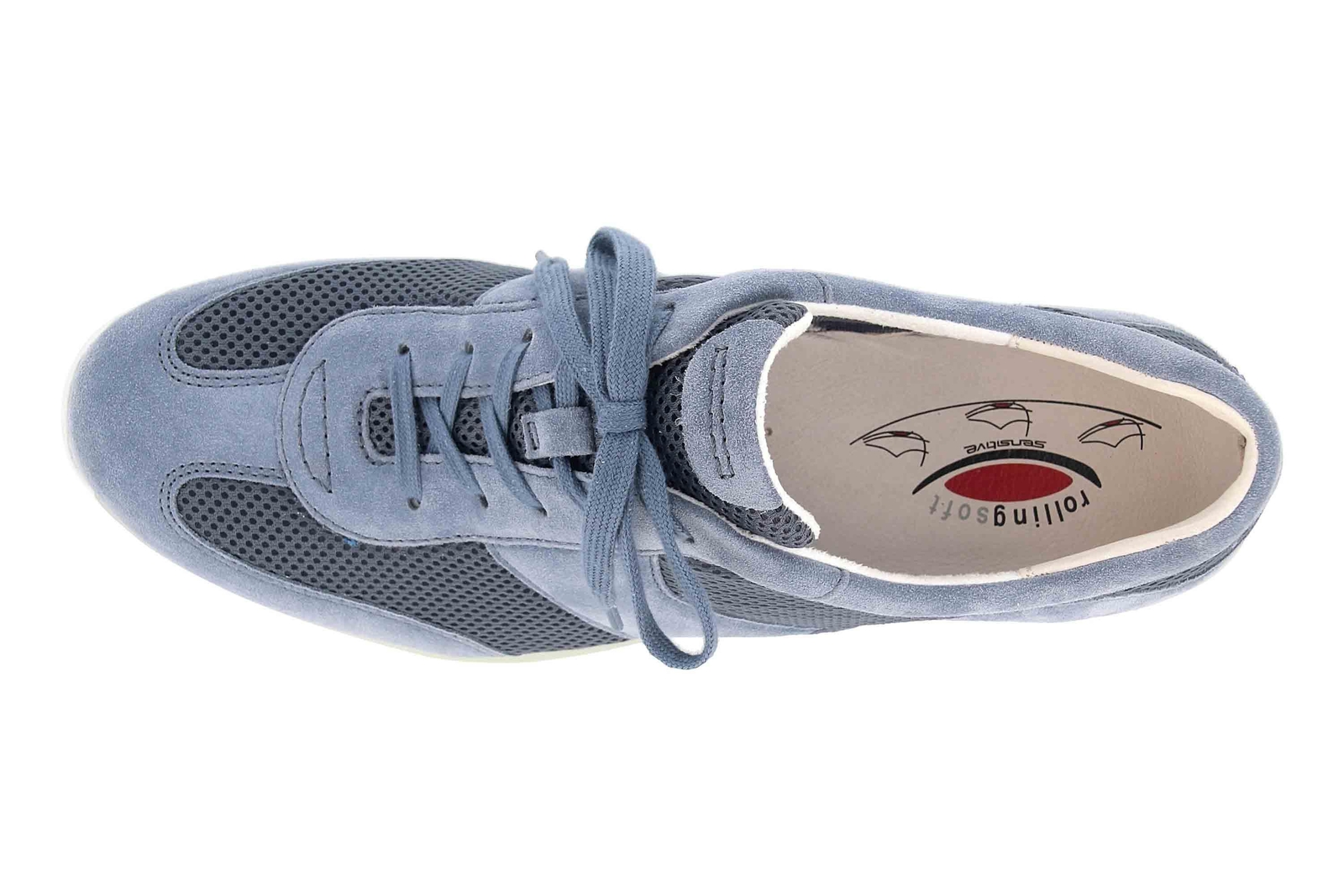 GABOR GABOR SNEAKER ROLLINGSOFT DAMENSCHUHE ÜBERGRÖSSEN BLAU