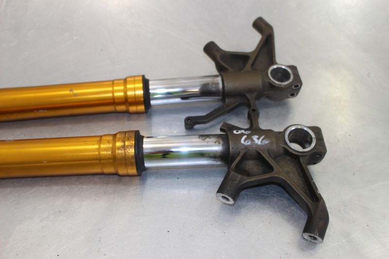 2006 Kawasaki Ninja Zx6r 636 Front Forks Shock Suspension Set Pair