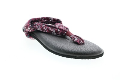 

Sanuk Yoga Sling 2 Prints 1017881-RRDF Женские розовые парусиновые шлепанцы Сандалии, Розовый, Sanuk Yoga Sling 2 Prints