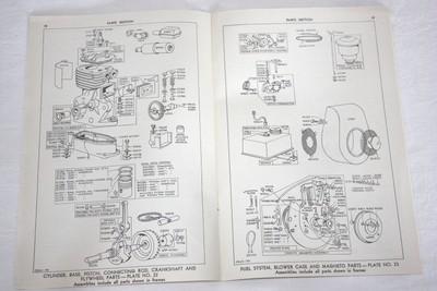 Briggs & Stratton NOS Operating & Maintenance Manual with Parts Catalog for NS