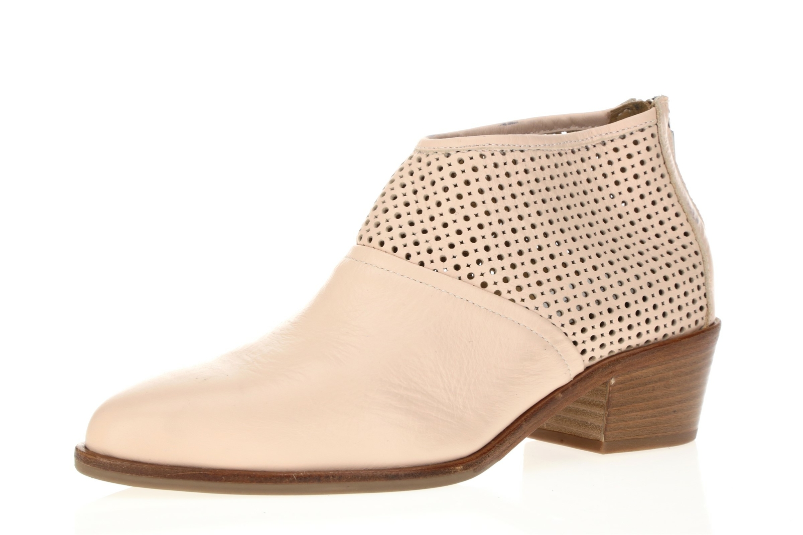 Italeau 249162 Womens Rinella Ankle Bootie Beige Size 37.5/ 7.5 US Medium