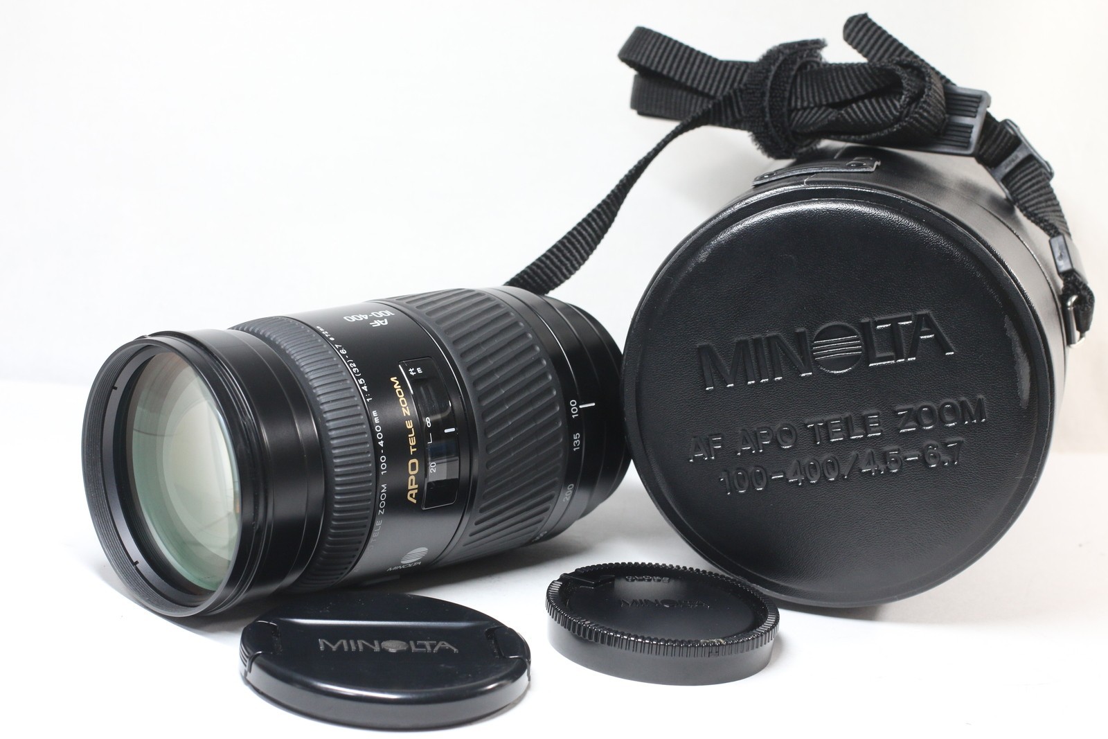 MINOLTA　af apo tele zoom 100-400mm Excellent Minolta AF APO Tele Zoom 100-400mm F4.5-6.7 Lens