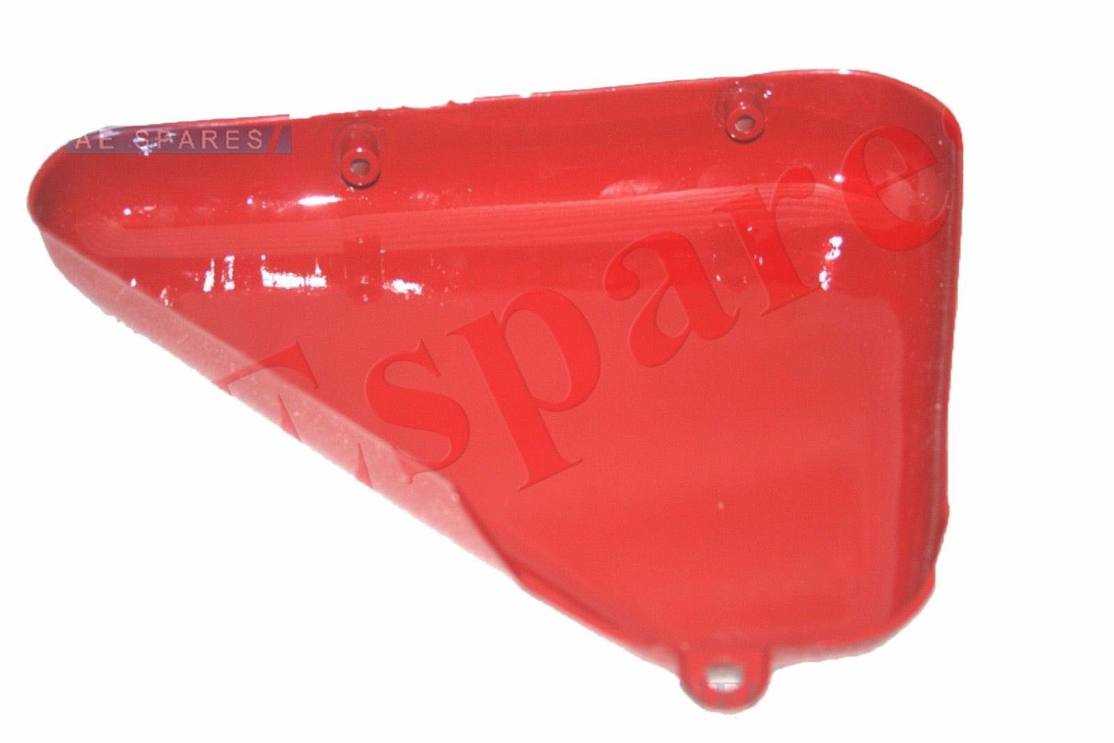 For Norton Commando 750 Tool Box Oil Tank Side Panel Steel Red Painted 