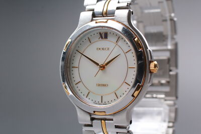SEIKO DOLCE 5E31-5B10 年差クォーツ 1990 Seiko Dolce 5E31-5B10 – TokeiMedic