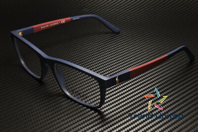 RALPH LAUREN POLO PH2212 5303 Matte Navy Blue Demo Lens 55 mm Men's Eyeglasses