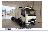 2008 DAF TRUCKS LF 45.220 4X2 10 TON HIGH SIDED TIPPER C/W TOOL BOX. -----------