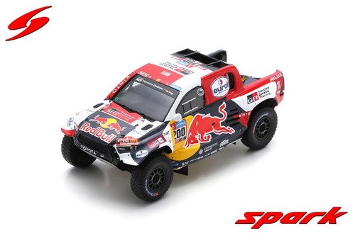 ミニカー DAKAR RALLY TOYOTA HILUX 2017 Toyota Hilux Dakar Rally Toyota Gazoo Racing 2023 #207