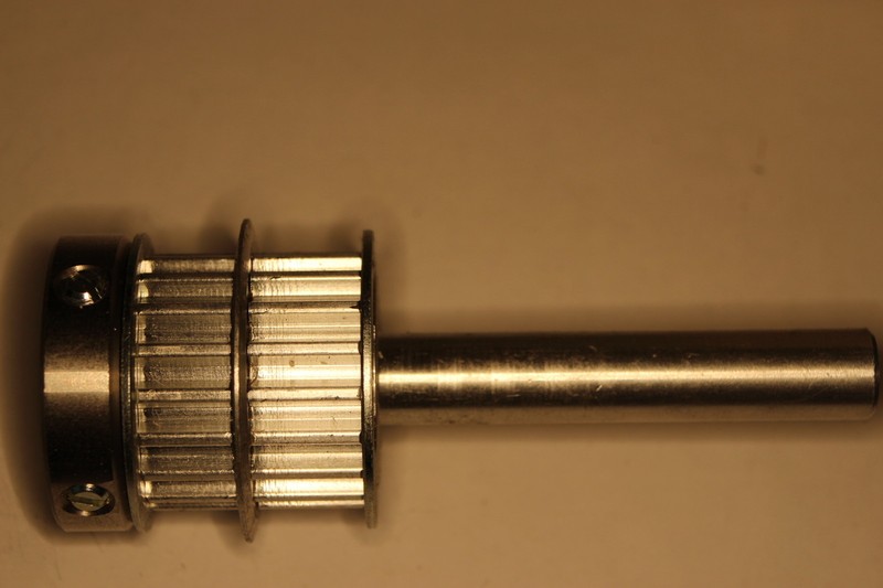 Zahnriemenrad T5 2xz18 Bohrung 15mm D35mm B 9,6+ 11mm +AchsverlÃ¤Ngerung