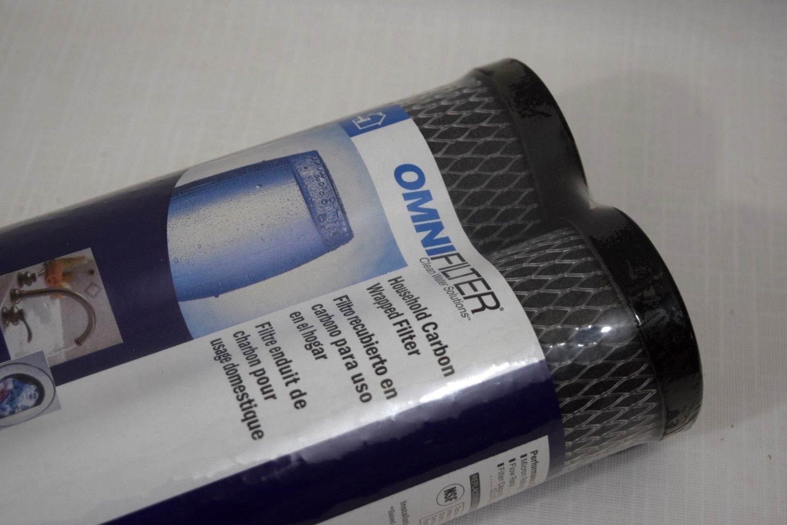 GENUINE 2pk Omnifilter TO1-DS Omni Whole House Replacement Water Filter SHIPSNOW