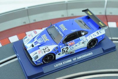 96090 FLY CAR MODEL 1/32 SLOT CARS LISTER STORM 10TH ANIVERSARIO A-2009 0799