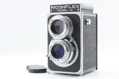 [Near MINT] RICOHFLEX MODEL VII TLR Film Camera RICOH 8cm 1:3.5 Lens From JAPAN