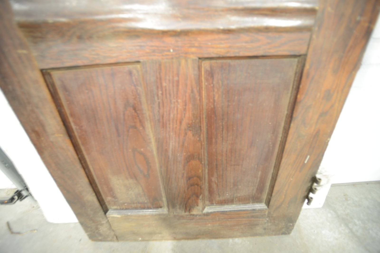 Antique Round Top Arched Door w/ moldings Doctors Office Door