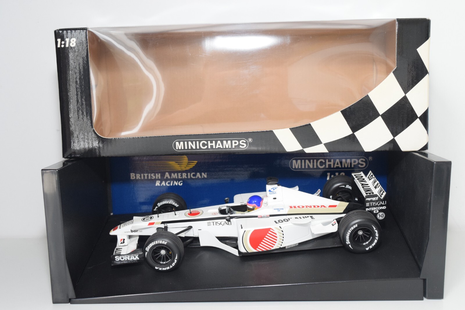 A63 1:18 100 010010 MINICHAMPS F1 FORMULA BAR 03 HONDA J A63 1:18 100 010010 MINICHAMPS F1 FORMULA BAR 03 HONDA J