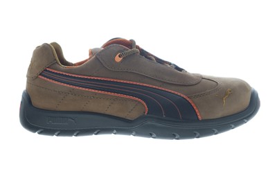 

Puma Indy Low 642205 Мужская коричневая спортивная рабочая обувь на шнуровке из нубука 6, Коричневый, Puma Indy Low