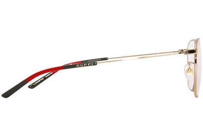 GUCCI GUCCI GG0681S 001 SUNGLASSES MEN'S GOLD/PHOTOCROMIC CLEAR RECTANGLE SHAPE 54MM