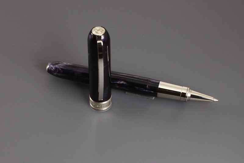 Visconti Rembrand Rollerball Schwarz-Grau Neuwertig