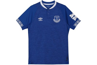 Umbro Unisex Everton Home Shirt 2018 2019 Junior