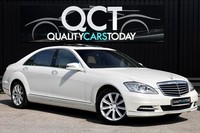 2010 Mercedes S500 L 5.5 V8 LWB *Diamond White + Sahara + Sunroof + ULEZ +