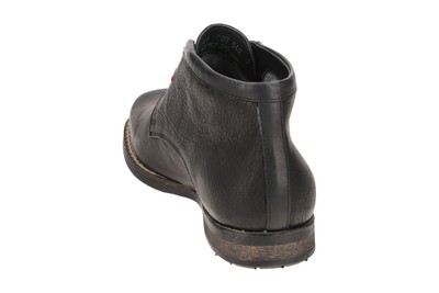 THINK THINK SCHUHE GURU SCHWARZ HERRENSTIEFELETTE ELEGANTE STIEFELETTEN 3-000503-0000