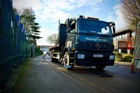 Mercedes-Benz Axor 2528 2008 26 ton hook loader crane lorry Manaul 