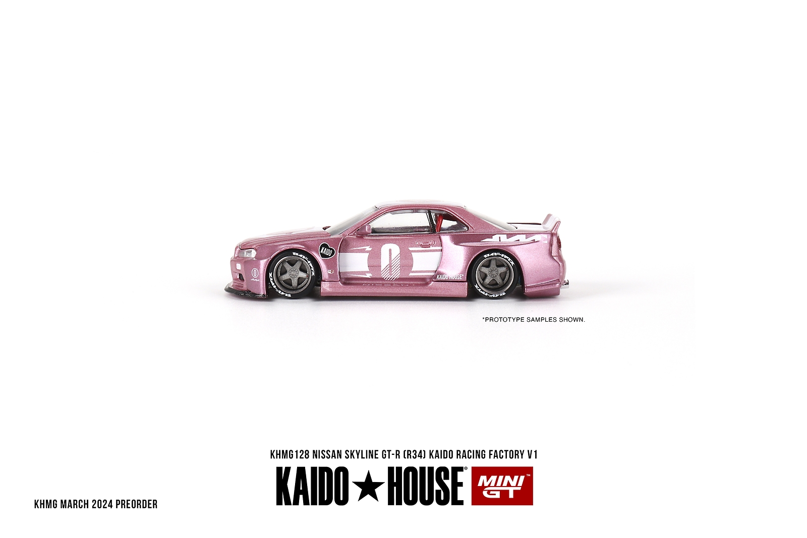 MINI GT 1/64 Nissanスカイライン GT-R R34 kaido MINI GT 1/64 (ダイキャスト製) Nissan スカイライン GT-R R34