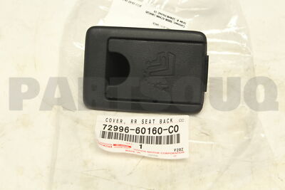 「tag」 7299660160C0 Genuine Toyota COVER, REAR SEAT BACK | 72996