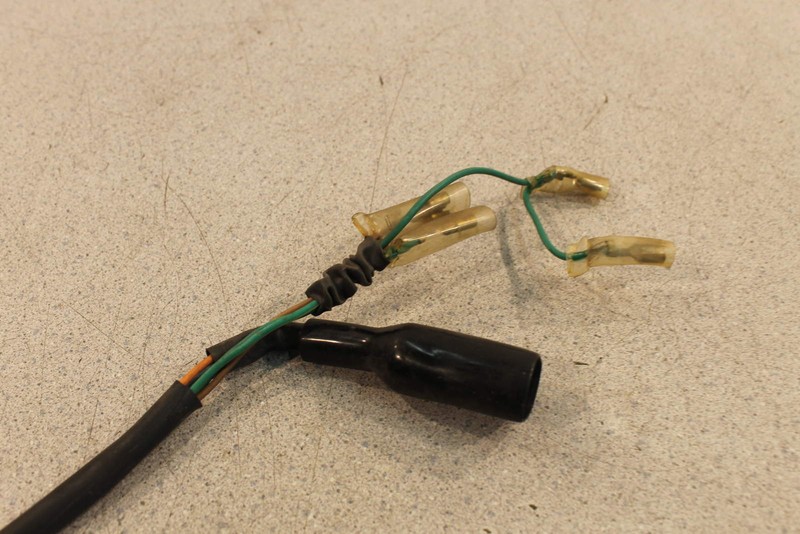 1986 Honda Nighthawk 450 CB450SC TAIL LAMP LIGHT WIRE WIRING HARNESS