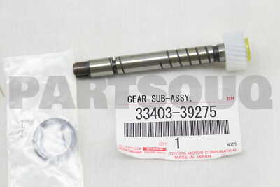 3340339275 Genuine Toyota GEAR SUB-ASSY, SPEEDOMETER DRIVEN