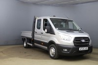 2025 Ford Transit 500 MILES 2.0 EcoBlue 165ps HDE Double Cab Drop Side Auto Nav 