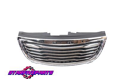 Fits 2011-2016 Town & Country Front Upper Grille Chrome CH1200350 68100692AB
